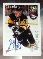 Лист марок Канада 2016 год "Сидни Кросби", Гашеный