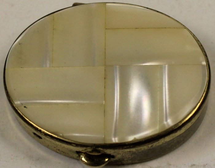 Мини-шкатулка с перламутроваой крышкой Винтаж