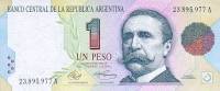 (№1992P-339a) Банкнота Аргентина 1992 год "1 Peso"