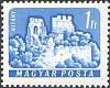 (1961-017) Марка Венгрия "Вац"    Замки (Стандартный выпуск) I Θ