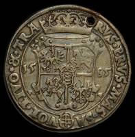 (№1585) Монета Литва 1585 год 35 Groat (35 Grascaron)