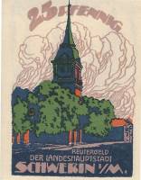 (№2017) Банкнота Германия (Без даты) 25 Pfennig"