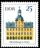 (1967-005) Марка Германия (ГДР) "Морицбург, Цайц"    Архитектура ГДР III Θ