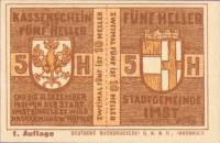 (№1920) Банкнота Австрия 1920 год "10 Heller"