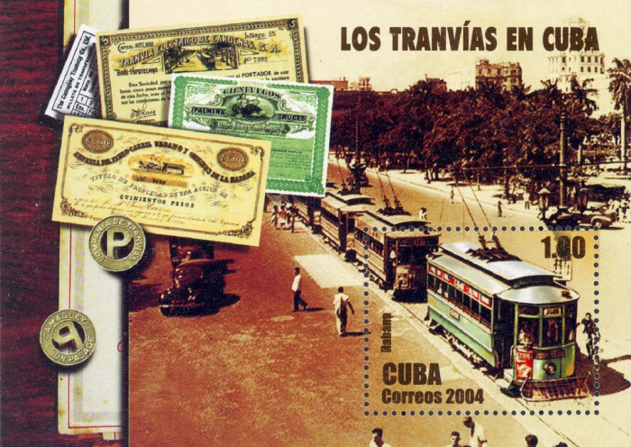 (№187) Блок марок Куба 2004 год &quot;Гавана&quot;, Гашеный