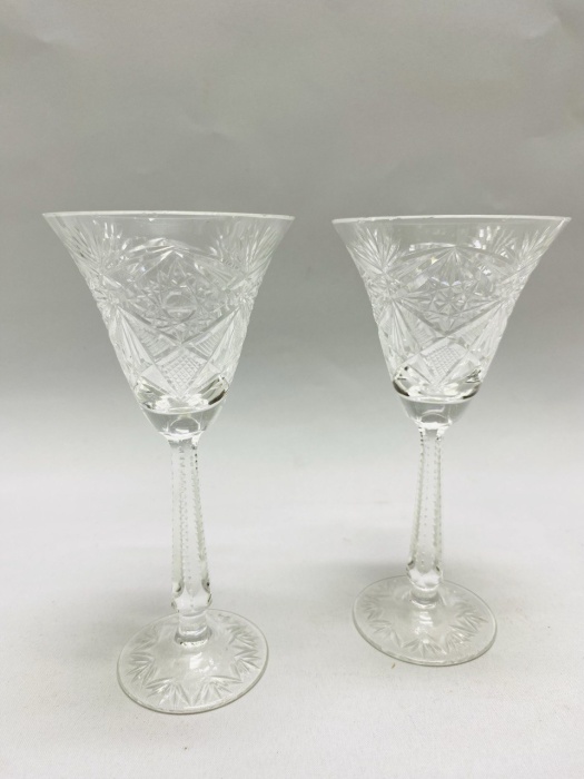 Бокалы хрусталь СССР 2 шт