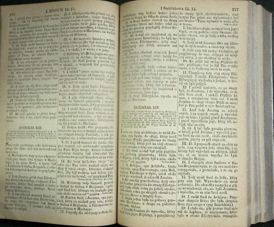 Книга &quot;Библия света&quot; 1879 На польском языке Варшава Твёрдая обл. 274 с. Без илл.