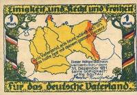 (№1921) Банкнота Германия 1921 год "75 Pfennig"