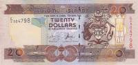 (,) Банкнота Соломоновы Острова 2006 год 20 долларов "Танцоры"   UNC