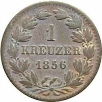 () Монета Германия (Империя) 1856 год 1  ""   Медь  UNC