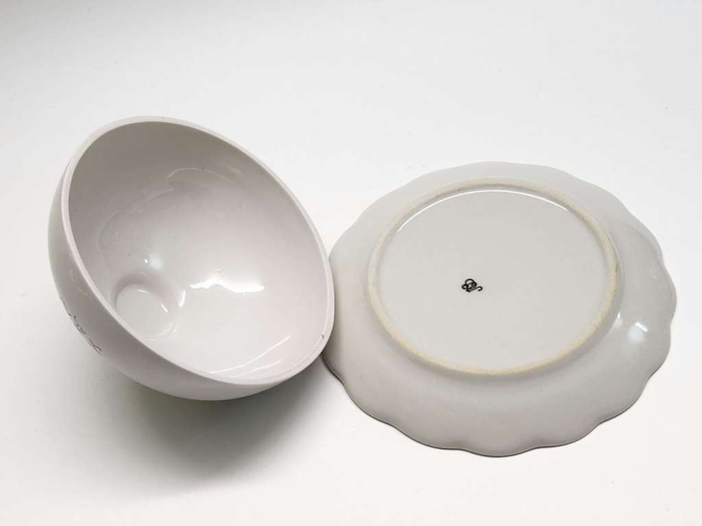 Масленка паштетница с крышкой ЛОЗ 