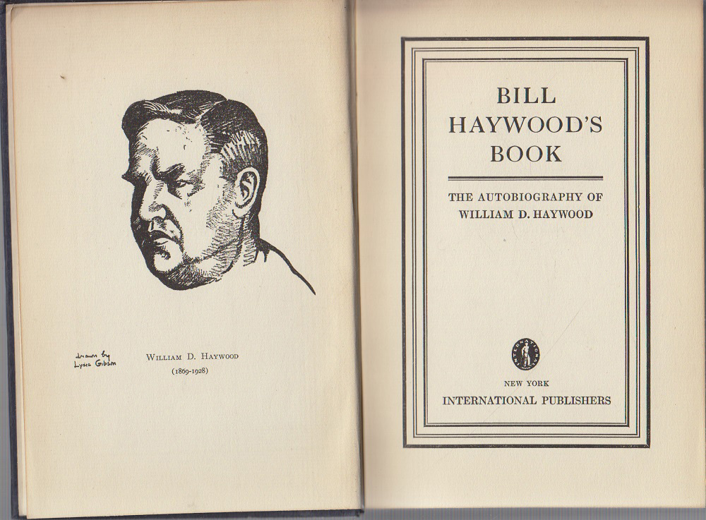 Книга &quot;The autobiography of William D. Haywood&quot; B. Haywood Нью Йорк 1929 Твёрдая обл. 368 с. Без илл