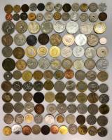 Набор иностранных монет 120 штук