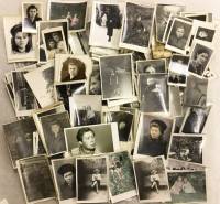 Набор фотографий 40-60 гг., около 160 шт. (сост. на фото)