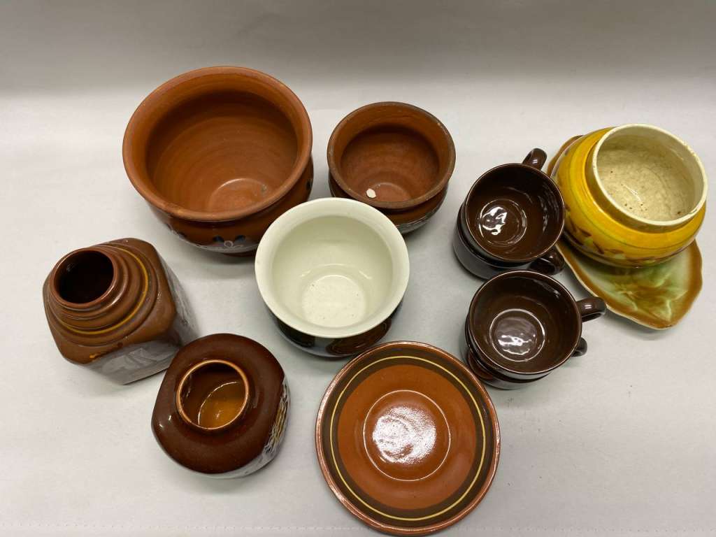 Керамика набор горшки, сосуды, чашка