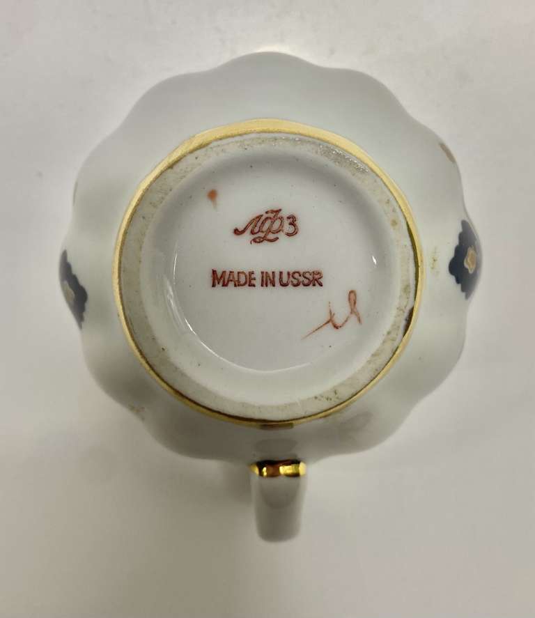 Сливочник молочник Роза ЛФЗ