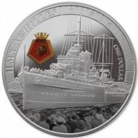 (№2014) Монета Новая Зеландия 2014 год 1 Dollar (ГМС Ахилла)