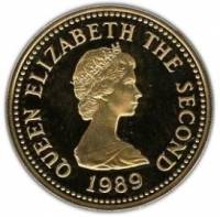 (№1989km75) Монета Джерси 1989 год 1 Pound (Приход Святой Марии)