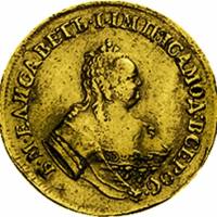 (1751, апрел) Монета Россия 1751 год Два червонца   Золото Au 986  VF