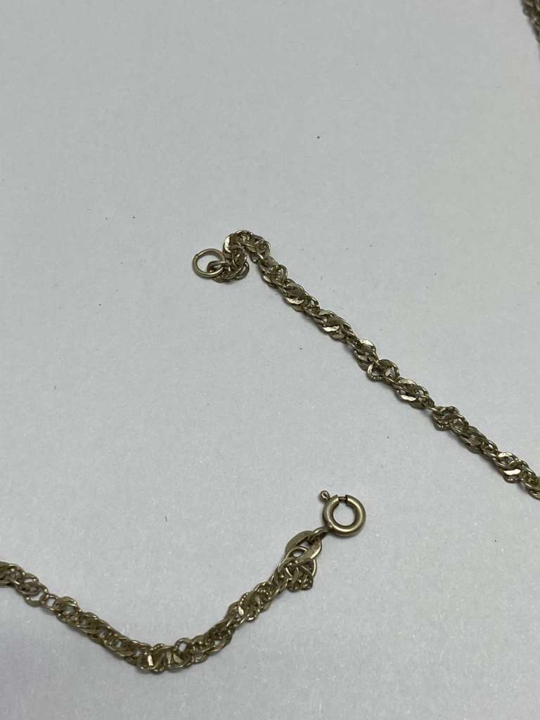 Цепочка 58 см, серебро