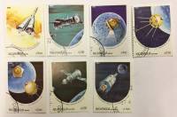 --  Набор марок Никарагуа 7 шт.  Гашёные , III Θ