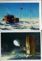Набор открыток  "Северный полюс", 32 шт.