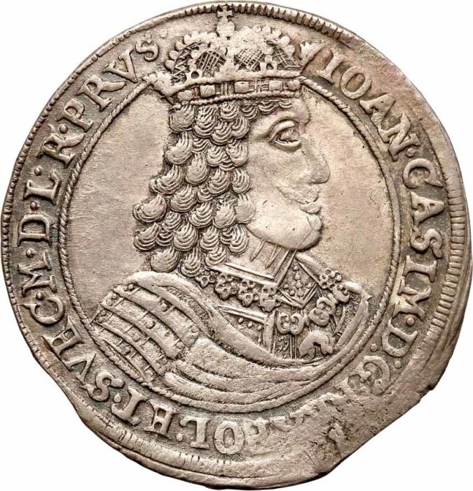 (№1650km35 (ОРТ)) Монета Польша 1650 год 18 Grosz (ОРТ)