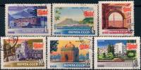 (1966-075-80) Серия Набор марок (6 шт) СССР     Туризм II Θ