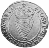 (№1601km9.3) Монета Ирландия 1601 год 1 Shilling (Дата)