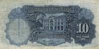(№1927P-377) Банкнота Колумбия 1927 год "10 Pesos Oro"