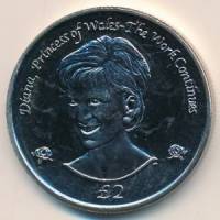 () Монета Сандвичевы Острова 2002 год 2  ""   Медь-Никель  UNC