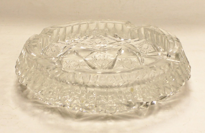 Пепельница, СССР, хрусталь (состояние на фото)