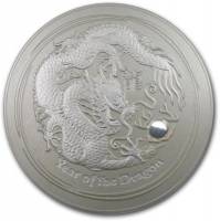 (№2012km1669) Монета Австралия 2012 год 300 Dollars (Год Дракона)