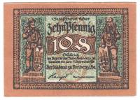 () Банкнота Германия (Веймар) 1920 год 0,1  ""   VF