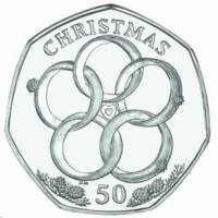 () Монета Остров Мэн 2009 год 50 пенсов ""  Медь-Никель  AU