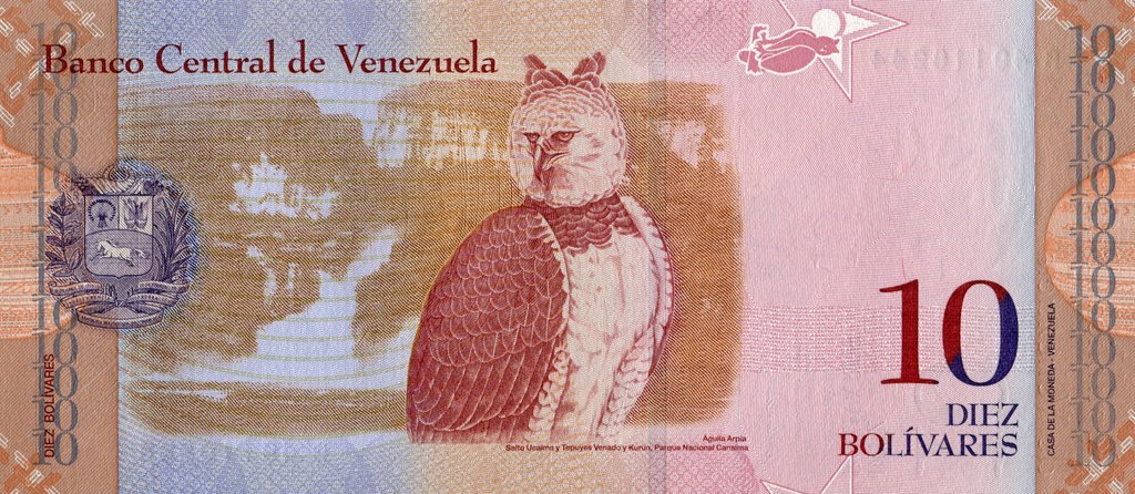 (2007) Банкнота Венесуэла 2007 год 10 боливаров &quot;Гуайкайпуро&quot;   UNC