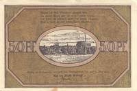 (№2017) Банкнота Германия (Без даты) 50 Pfennig"