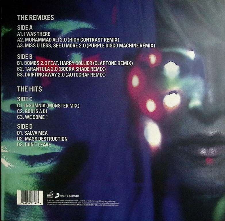 Набор виниловых пластинок (2 шт) &quot;The remixes. Faithless 20&quot; Sony music 300 мм. (Сост. отл.)