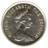 (№1976km5) Монета Тувалу 1976 год 20 Cents