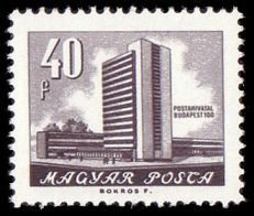 (1970-042) Марка Венгрия &quot;Будапешт&quot; ,  III O