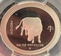 () Монета Австралия 2009 год 50 центов ""  Биметалл (Серебро - Ниобиум)  PROOF