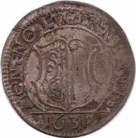 (№1638km29 (luzern)) Монета Швейцария 1638 год 1 Batzen