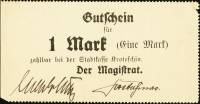 (№1914) Банкнота Германия 1914 год "1 Mark"