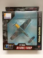 Модель самолет 1:72 BF109E/Trop с цифрой 12 в коробке блистере Aircraft series