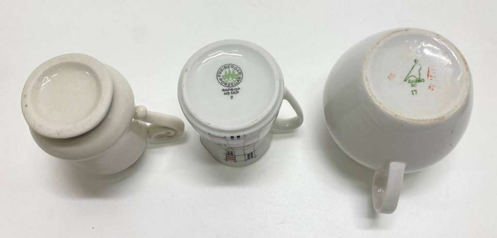 Молочники сливочники, 3 шт