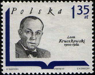 (1969-084) Марка Польша "Л. Кручковский"   Писатели III &Theta;