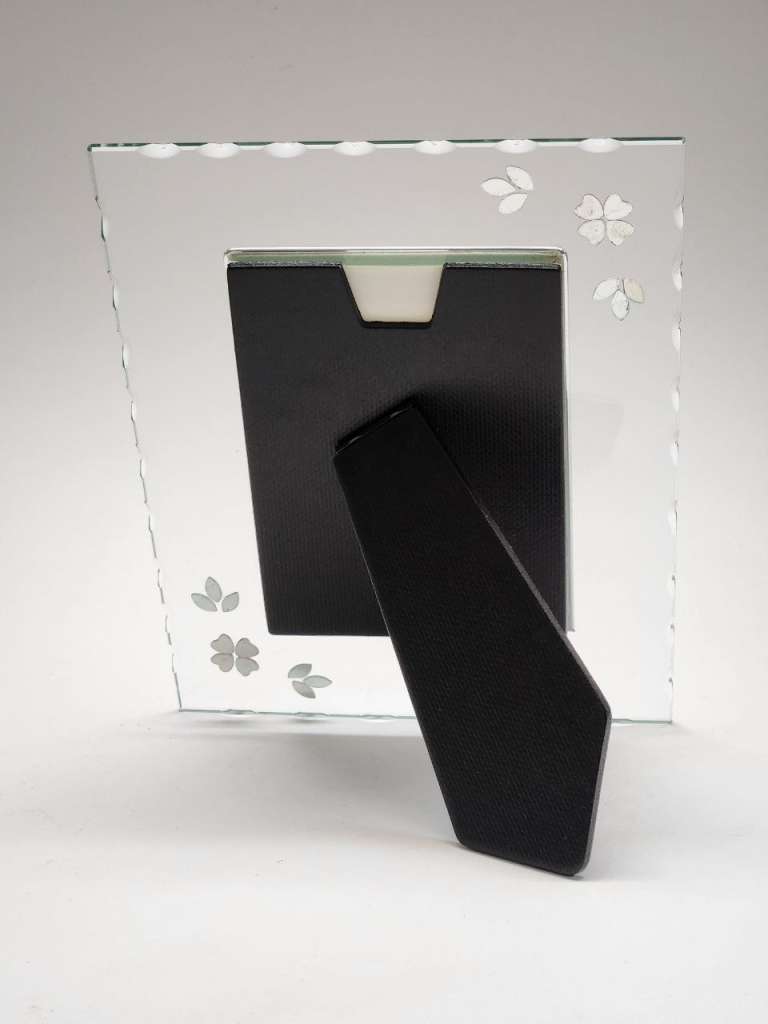 Фоторамка настольная стекло стразы 20.5 х16.5 см для фото 9 х 13 см новая