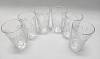 Стаканы хрустальные 6 шт (сост. на фото)