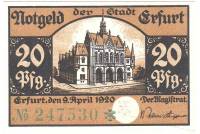 () Банкнота Германия (Веймар) 1920 год 0,2  ""   VF