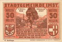 (№1920) Банкнота Австрия 1920 год "50 Heller"